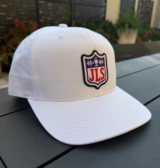 James Skrmetta "League" White Snapback Hat